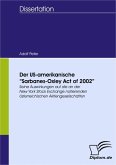 Der US-amerikanische 'Sarbanes-Oxley Act of 2002' (eBook, PDF)