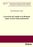 La posición del catalán en la Romania según su léxico latino patrimonial (eBook, PDF)
