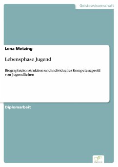 Lebensphase Jugend (eBook, PDF) - Metzing, Lena