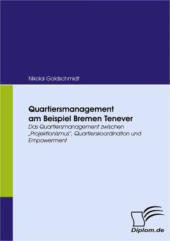 Quartiersmanagement am Beispiel Bremen Tenever (eBook, PDF) - Goldschmidt, Nikolai