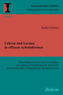 Lehren und Lernen in offenen Arbeitsformen (eBook, PDF) - Diener, Isabel; Diener, Isabel