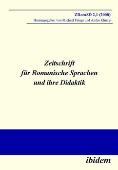 Cover Zeitschrift für Romanische Sprachen und ihre Didaktik (eBook, PDF)