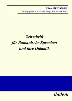 Cover Zeitschrift für Romanische Sprachen und ihre Didaktik (eBook, PDF)