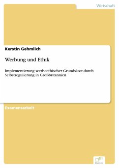 Werbung und Ethik (eBook, PDF) - Gehmlich, Kerstin