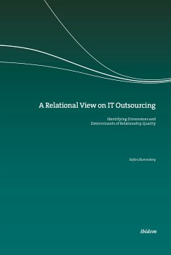 A Relational View on IT Outsourcing (eBook, PDF) - Blumenberg, Stefan