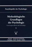 Methodologische Grundlagen der Psychologie ( Enzyklopädie der Psychologie : Themenbereich B : Ser. 1 ; Bd. 1) (eBook, PDF)