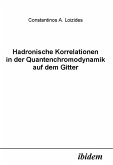 Hadronische Korrelationen in der Quantenchromodynamik auf dem Gitter (eBook, PDF)