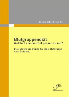 Blutgruppendiät (eBook, PDF) - Boboschewski, Cornelia