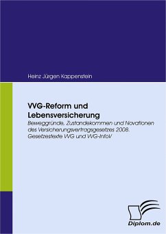 VVG-Reform und Lebensversicherung (eBook, PDF) - Kappenstein, Heinz Jürgen