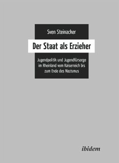 Cover Der Staat als Erzieher (eBook, PDF)