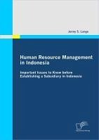 Human Resource Management in Indonesia (eBook, PDF) - Lange, Jenny S.