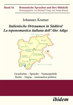 Italienische Ortsnamen in Südtirol. La toponomastica italiana dell’Alto Adige (eBook, PDF) - Kramer, Johannes