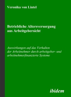 Betriebliche Altersversorgung aus Arbeitgebersicht (eBook, PDF) - Lintel, Veronika von