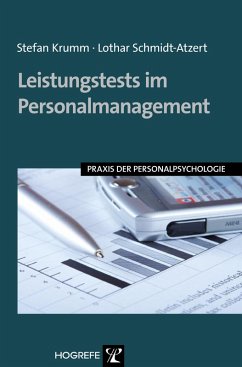 Leistungstests im Personalmanagement (eBook, PDF) - Krumm, Stefan; Schmidt-Atzert, Lothar