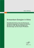 Erneuerbare Energien in China: Projektentwicklung eines Kraftwerks für Energieerzeugung aus festbrennstofflicher Biomasse unter Berücksichtigung der Gesetzeslage und des Kyoto-Protokolls (eBook, PDF)