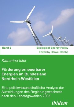 Förderung erneuerbarer Energien im Bundesland Nordrhein-Westfalen (eBook, PDF) - Istel, Katharina