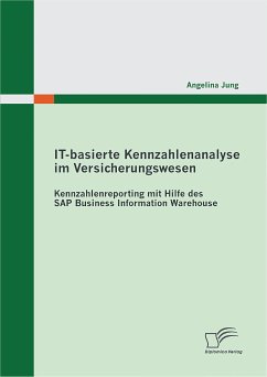 IT-basierte Kennzahlenanalyse im Versicherungswesen: Kennzahlenreporting mit Hilfe des SAP Business Information Warehouse (eBook, PDF) - Jung, Angelina