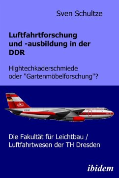 Cover Luftfahrtforschung und -ausbildung in der DDR (eBook, PDF)