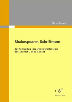 Shakespeares Schriftraum (eBook, PDF) - Schneid, Bernd