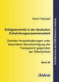 Erfolgskontrolle in der deutschen Entwicklungszusammenarbeit (eBook, PDF)