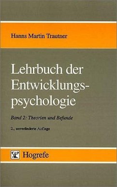 Lehrbuch der Entwicklungspsychologie Band 2 (eBook, PDF) - Trautner, Hanns Martin