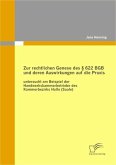 Zur rechtlichen Genese des § 622 BGB und deren Auswirkungen auf die Praxis: untersucht am Beispiel der Handwerkskammerbetriebe des Kammerbezirks Halle (Saale) (eBook, PDF)