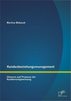 Kundenbeziehungsmanagement: Chancen und Prozesse der Kundenrückgewinnung (eBook, PDF) - Makosch, Martina