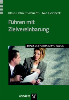Führen mit Zielvereinbarung (eBook, PDF) - Kleinbeck, Uwe; Schmidt, Klaus-Helmut
