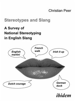 Stereotypes and Slang (eBook, PDF) - Peer, Christian