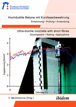 Cover Hochduktile Betone mit Kurzfaserbewehrung /Ultra-ductile concrete with short fibres (eBook, PDF)