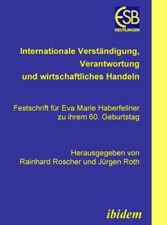 Cover Internationale Verständigung, Verantwortung und wirtschaftliches Handeln (eBook, PDF)