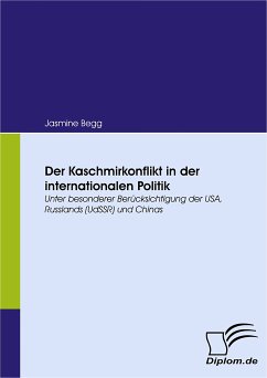 Der Kaschmirkonflikt in der internationalen Politik (eBook, PDF) - Begg, Jasmine