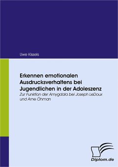 Erkennen emotionalen Ausdrucksverhaltens bei Jugendlichen in der Adoleszenz (eBook, PDF) - Kissels, Uwe
