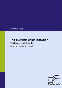 The customs union between Turkey and the EU (eBook, PDF) - Voigt, Susanne