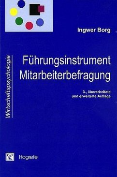 Führungsinstrument Mitarbeiterbefragung (eBook, PDF) - Borg, Ingwer