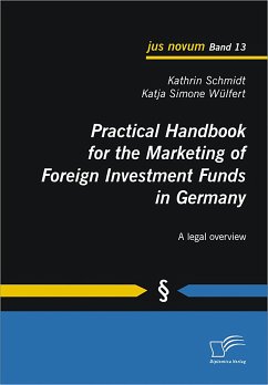 Practical Handbook for the Marketing of Foreign Investment Funds in Germany (eBook, PDF) - Schmidt, Kathrin; Wülfert, Katja Simone