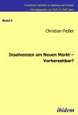 Insolvenzen am Neuen Markt – Vorhersehbar? (eBook, PDF)