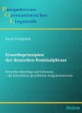 Erwerbsprinzipien der deutschen Nominalphrase (eBook, PDF)