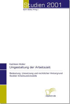 Die Umgestaltung der Arbeitszeit (eBook, PDF) - Müller, Kathleen