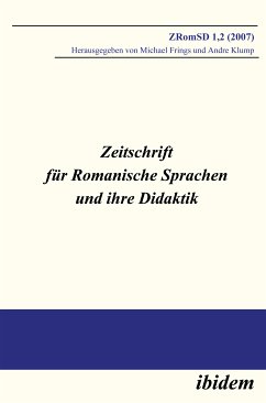 Zeitschrift für Romanische Sprachen und ihre Didaktik (eBook, PDF)