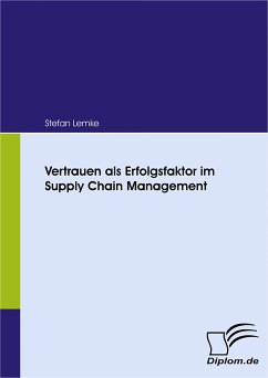 Vertrauen als Erfolgsfaktor im Supply Chain Management (eBook, PDF) - Lemke, Stefan