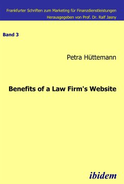 Benefits of a law firm's website (eBook, PDF) - Hüttemann, Petra
