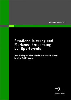 Emotionalisierung und Markenwahrnehmung bei Sportevents (eBook, PDF) - Winkler, Christian