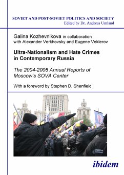 Ultra-Nationalism and Hate Crimes in Contemporary Russia (eBook, PDF) - Kozhevnikova, Galina