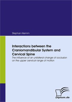 Interactions between the Craniomandibular System and Cervical Spine (eBook, PDF) - Klemm, Stephan