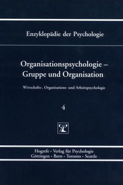 Organisationspsychologie - Gruppe und Organisation (eBook, PDF) - Schuler, Heinz
