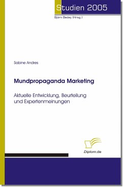 Mundpropaganda Marketing (eBook, PDF) - Andres, Sabine