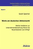 Werte am deutschen Aktienmarkt (eBook, PDF)