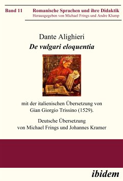Dante Alighieri: De vulgari eloquentia (eBook, PDF) - Alighieri, Dante