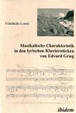 Musikalische Charakteristik in Edvard Griegs lyrischen Klavierstücken (eBook, PDF)